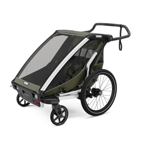 Thule Chariot Lite Double Vintage Green - Kinderanhänger 2026