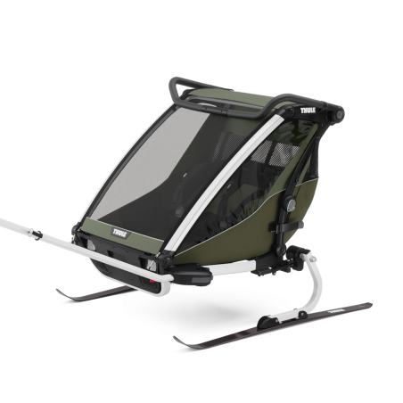 Thule Chariot Lite Double Vintage Green - Kinderanhänger 2026