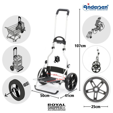 Andersen Royal Shopper Hydro 3.0 Lastenanhänger
