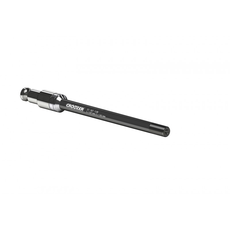 Croozer 12mm Steckachse mit Click&Crooz Kupplung oder Universalanschluss