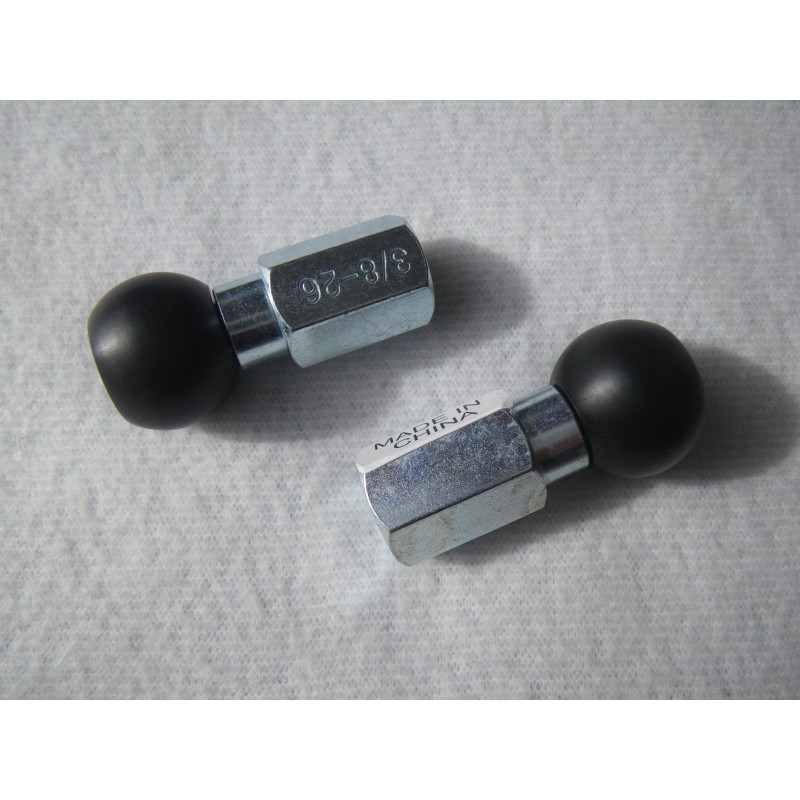 Burley 10mm Vollachsadapter mit Coho XC Ballz