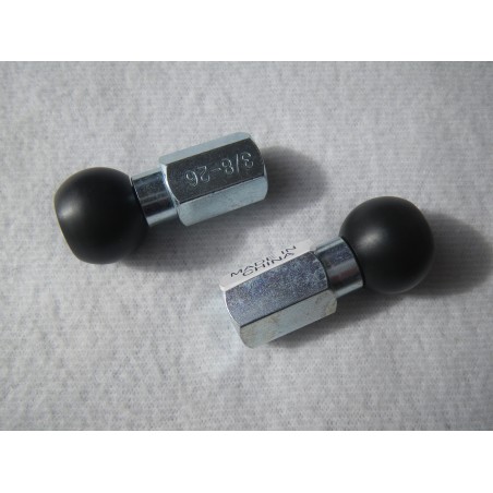 Burley 10mm Vollachsadapter mit Coho XC Ballz