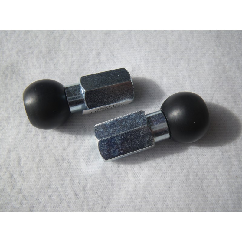 Burley 10mm Vollachsadapter mit Coho XC Ballz