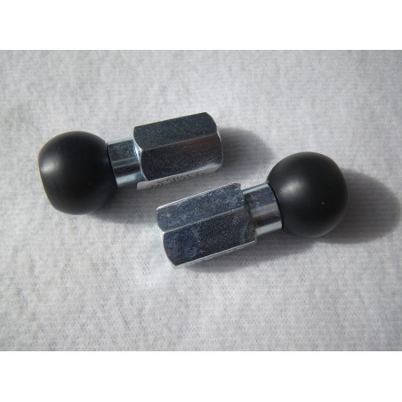 Burley 10mm Vollachsadapter mit Coho XC Ballz