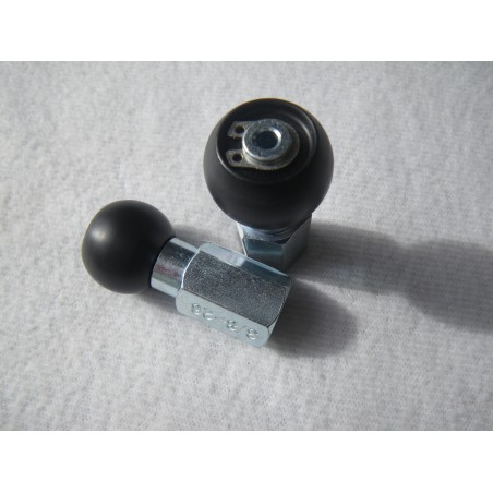 Burley 10mm Vollachsadapter mit Coho XC Ballz