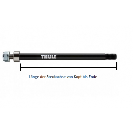 Thule 12 mm Steckachse mit Universalanschluss