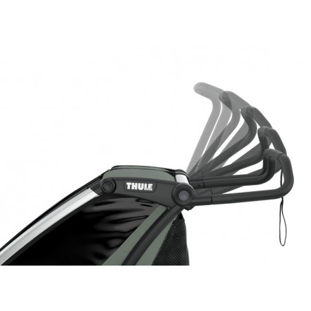 Thule Chariot Lite Double Vintage Green - Kinderanhänger 2026