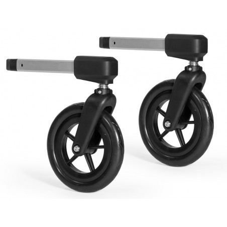 Burley 2-Rad-Buggy-Set (Two-Wheel-Stroller) für D´Lite, Solo, Cub, Encore, Bark Ranger,