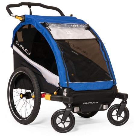 Burley 2-Rad-Buggy-Set (Two-Wheel-Stroller) für D´Lite, Solo, Cub, Encore, Bark Ranger,
