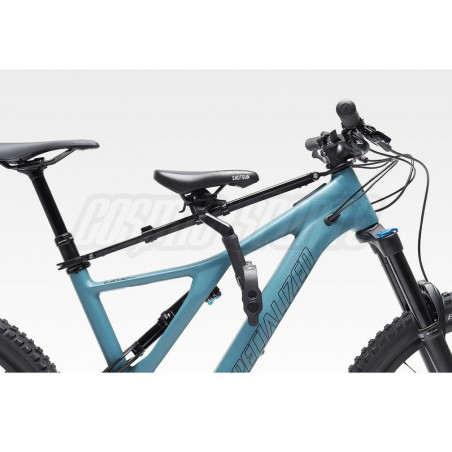 Kids Ride Shotgun Pro 2.0 MTB Front Kindersitz, schwarz