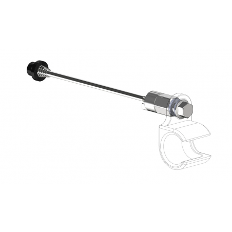 Protedac 5mm Schnellspannachse mit Universalanschluss