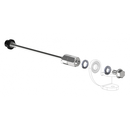 Protedac 5mm Schnellspannachse mit Universalanschluss