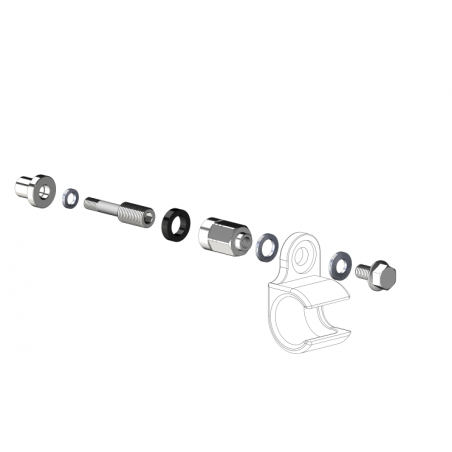 Protedac Rohloff Speedhub 500-14 / A12 Adapter mit Universalanschluss