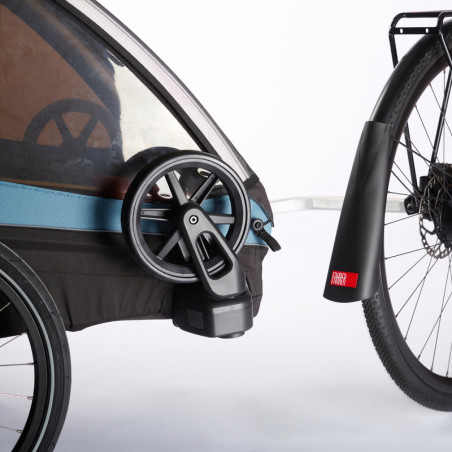 Fahrer LATZ XL / XL Snap Spritzschutz für Fahrradanhänger