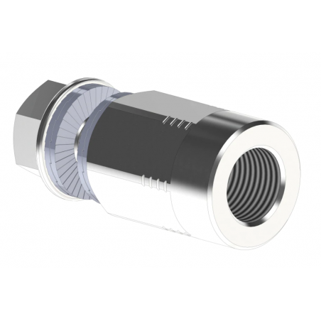 Protedac 10mm Vollachsadapter mit Universalanschluss