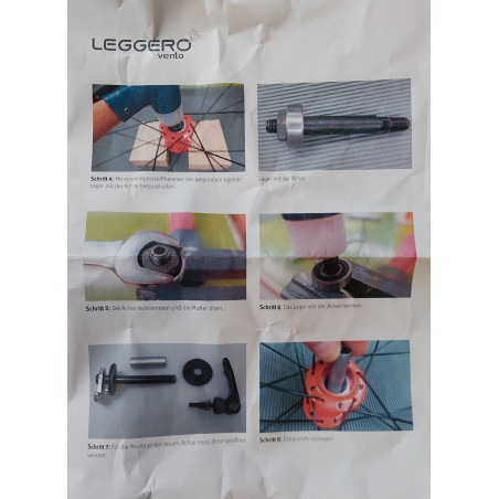 Verstärkte Radachse Leggero Vento V89
