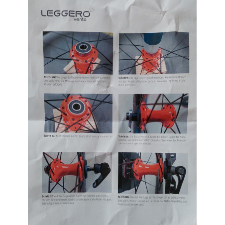 Verstärkte Radachse Leggero Vento V89