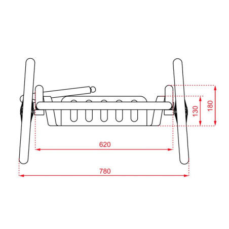 VEOLO Cargo 20" Lastenanhänger / Silber