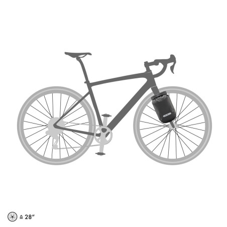 Ortlieb Bikepacking Fork Pack 4.1 L black