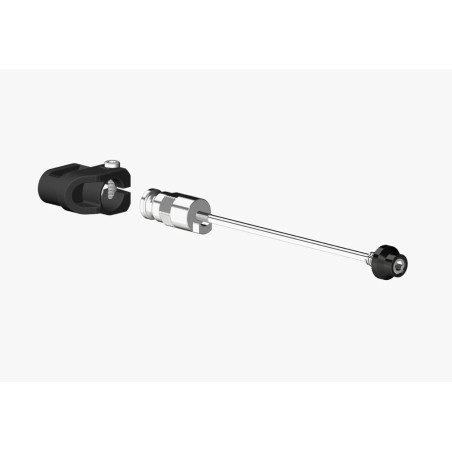 Protedac 5mm Schnellspannachse mit Becco Anschluss